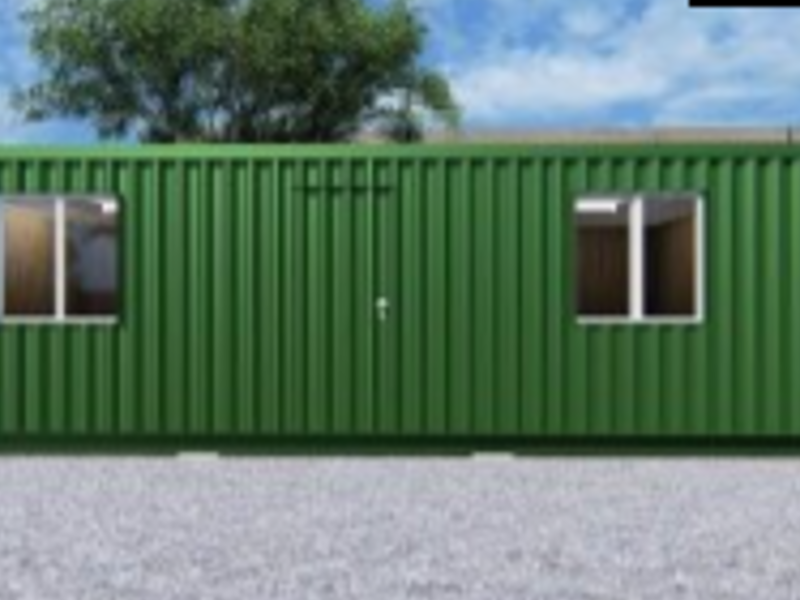 Container oficina modular 24m2 chile