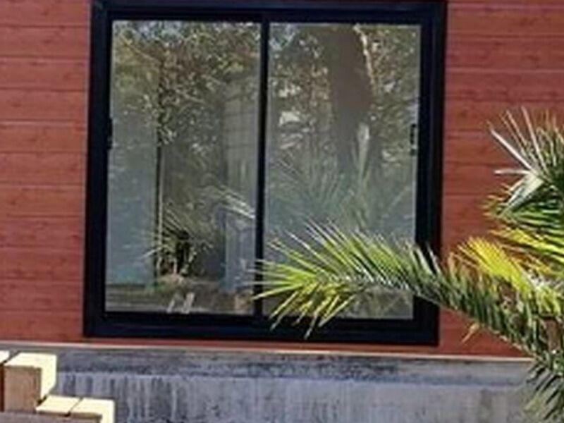 Ventana Aluminio negro Chile