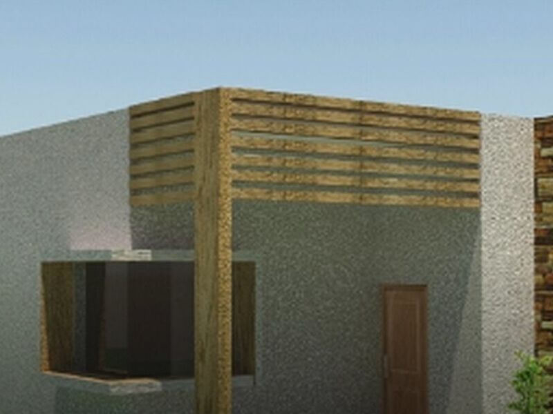 Casa modular mediterránea  49 mt2 Chile 