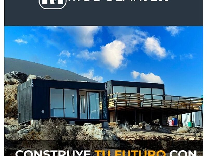 Casa moderna modular 77 mt2 Chile 