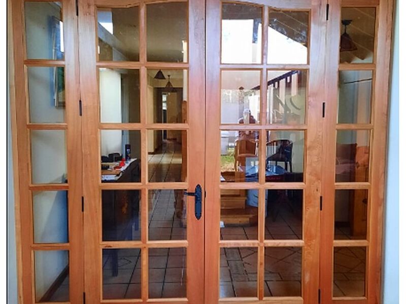 Puerta Mampara Madera