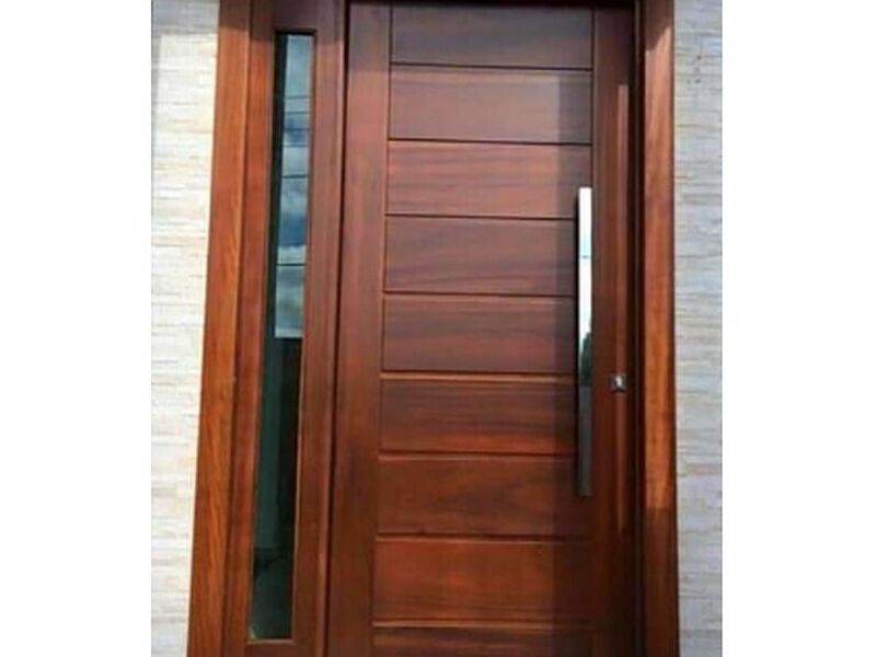 Puerta Madera Rectangulos