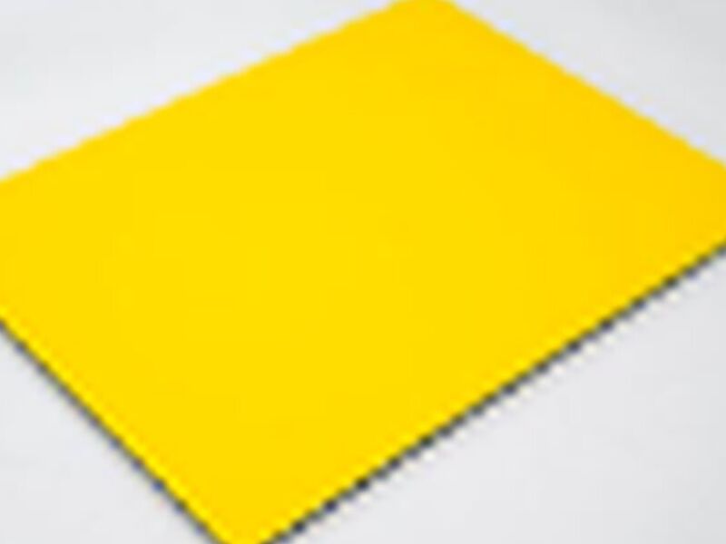 Panel aluminio acabado pvc Chile 