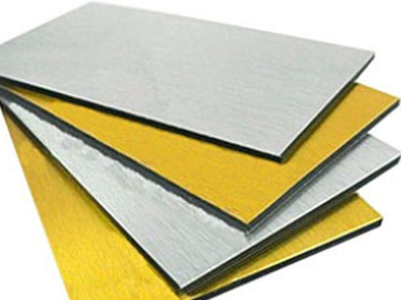 Panel aluminio cepillado Chile 