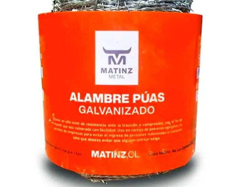 Alambre Púas Galvanizado