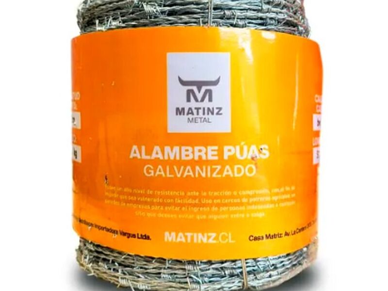 Alambre Púas Galvanizado A34
