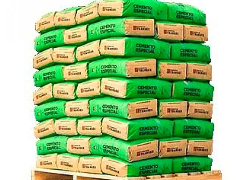 Pallet Cemento Transex 72 sacos