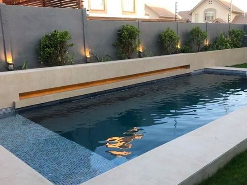 Piscina patio Chile 