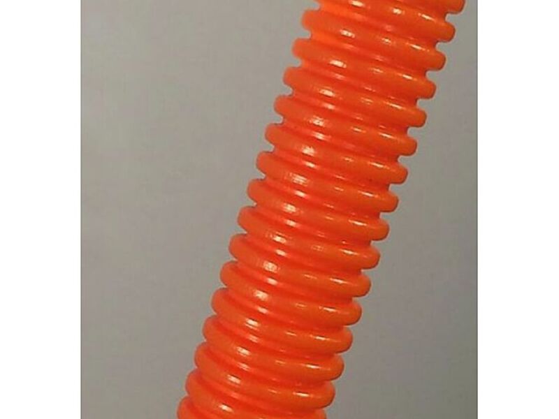 TUBO CORRUGADO PVC NARANJO