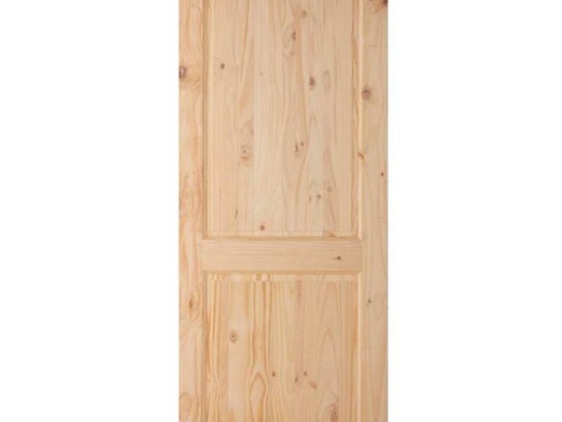Puerta pino nudo