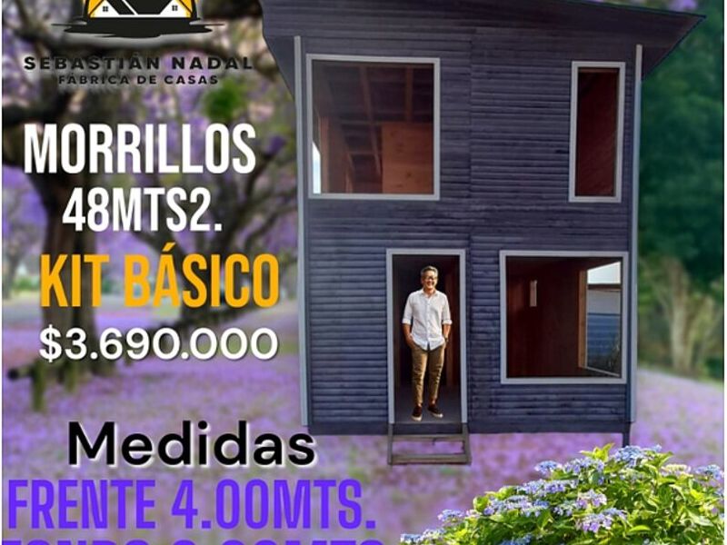 Casa modular 48 mt2 Chile 