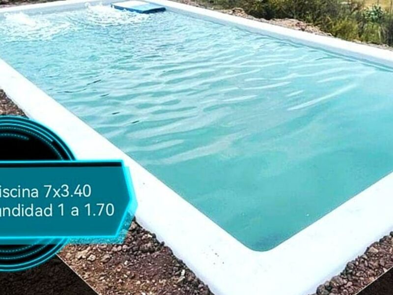 Piscina 7x3.40 Chile