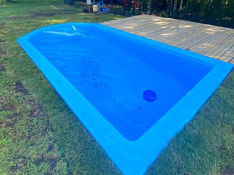 Piscina fibra vidrio Chile