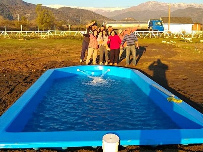 Piscina rectangular Chile