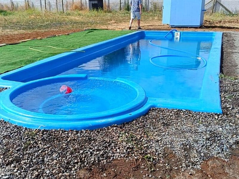 Piscina fibra vidrio Chile