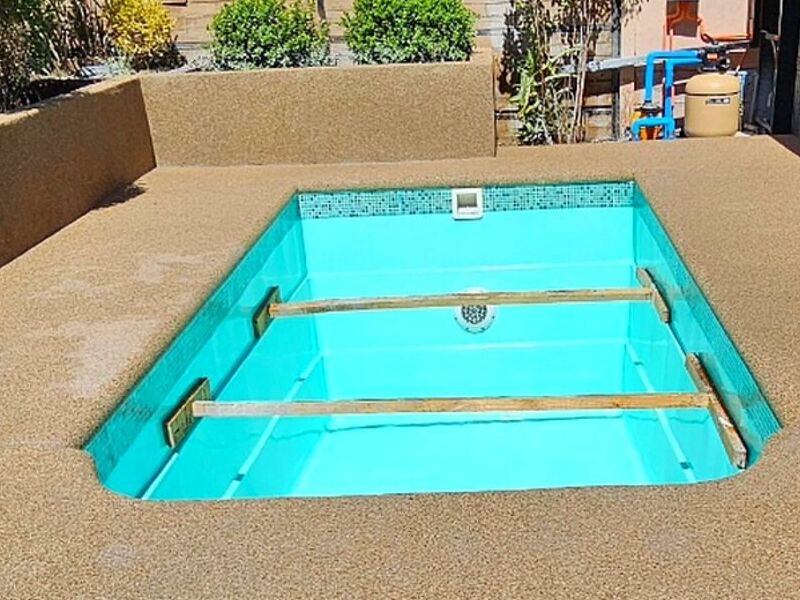 Piscina 4.8x2.70 Chile