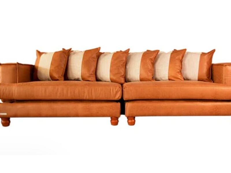 Sofá Modular Seccional Marrón