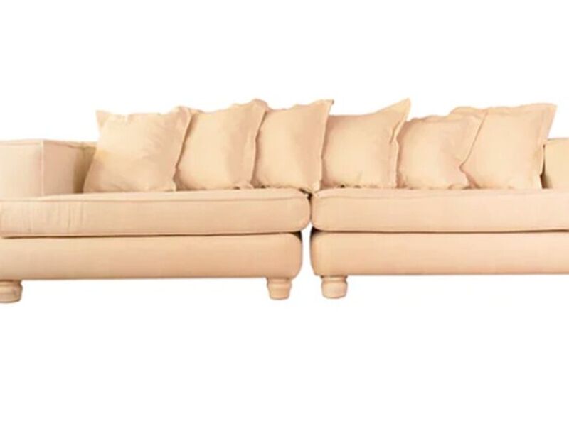 Sofá Modular Seccional Beige F1
