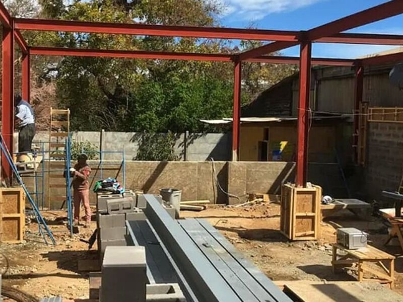 Instalación estructuras metálicas  Chile 