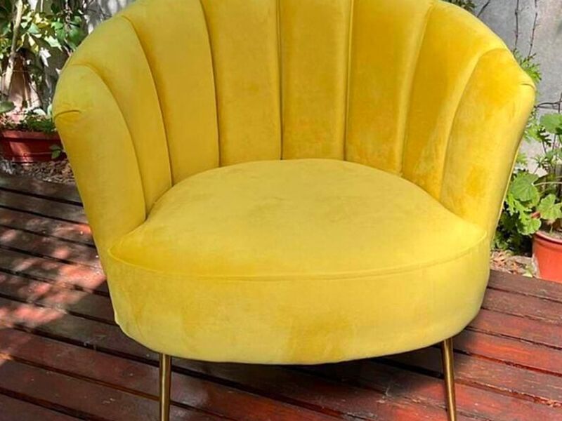 Sofa amarillo claro Chile 