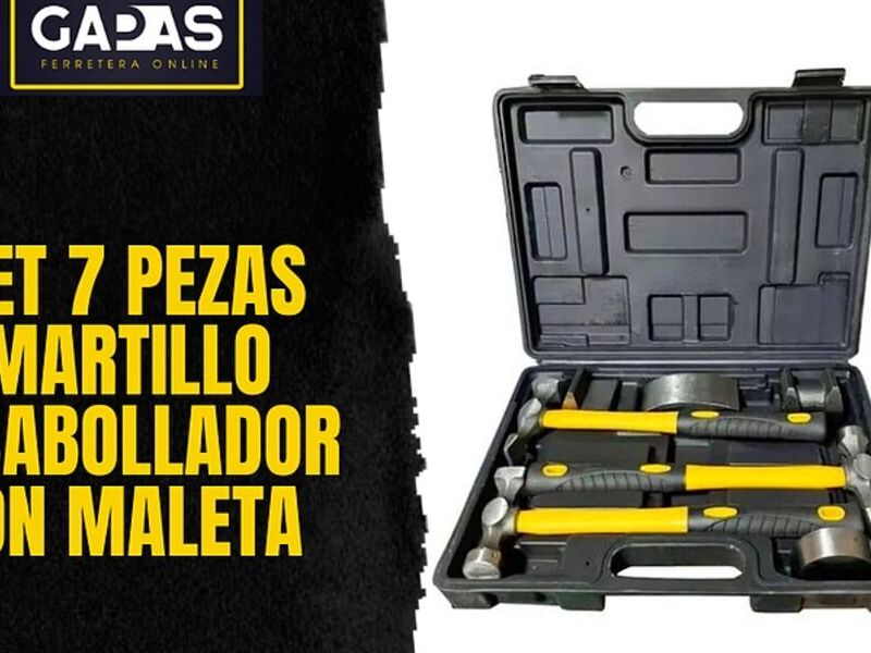 SET 7 PIEZAS MARTILLO CHILE
