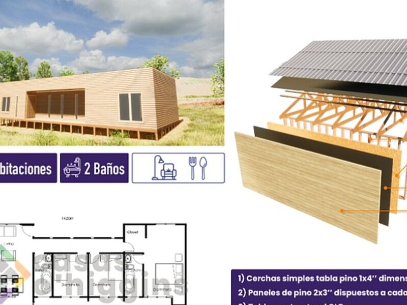 Modelo Santa Cruz 93 M2 Paine
