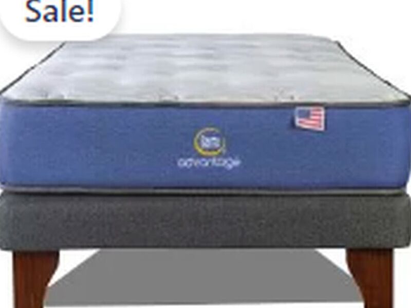 Cama Advantage Gris 1,5 Plazas Box Chile