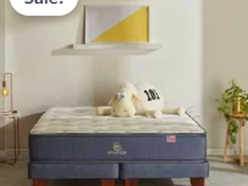 Cama Advantage Serta 2 Plazas Box Chile