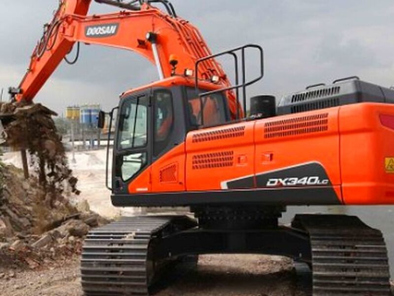 EXCAVADORA DOOSAN 34 TON 