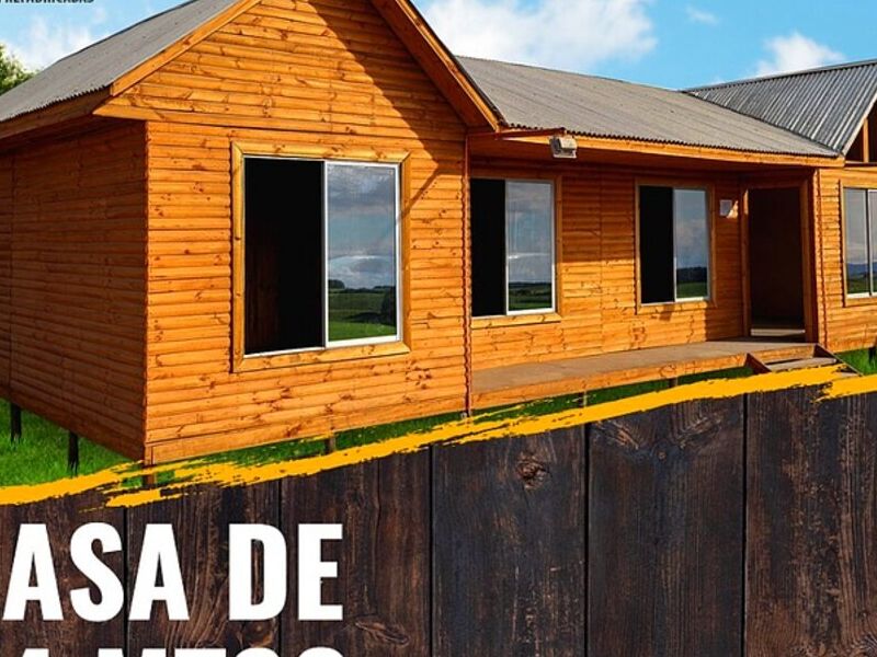 Casa Prefabricada 54 Mts Paine