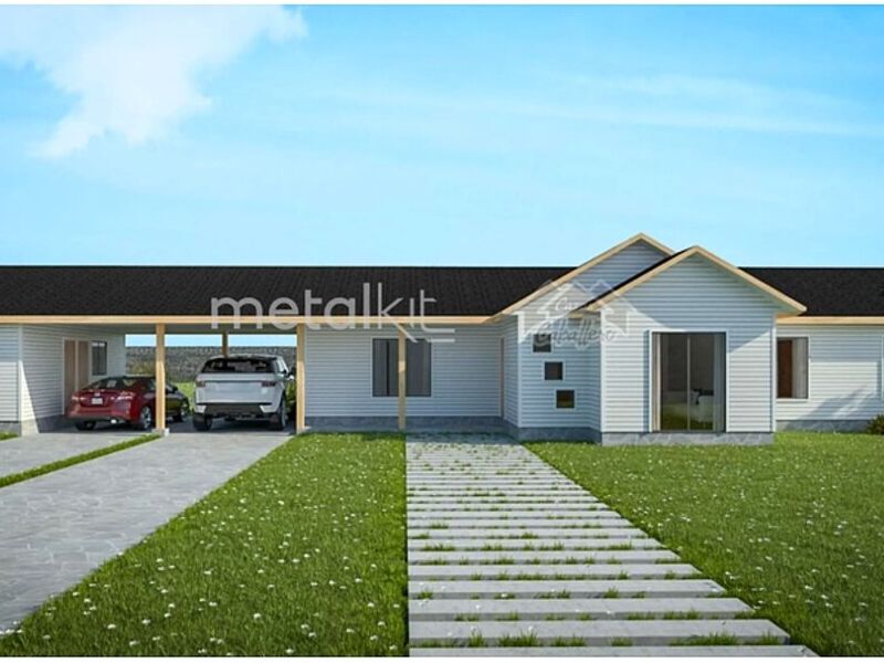 Modelo Casa Prefabricada 180m2 Santiago