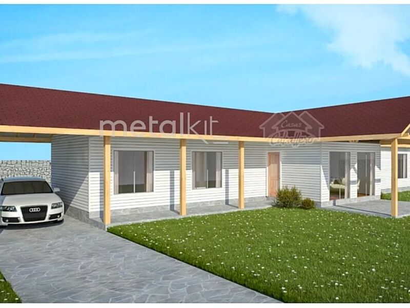 Modelo Casa Prefabricada 162m2 Santiago