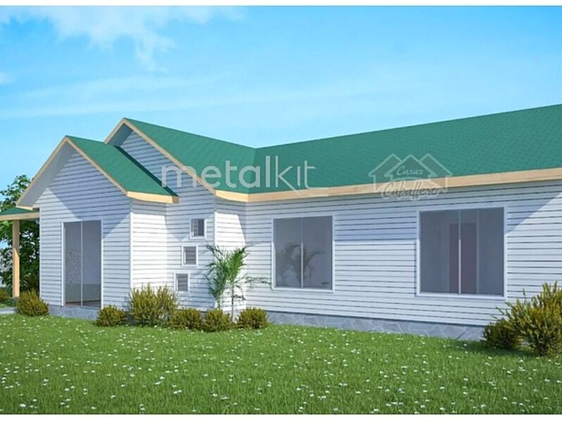 Modelo Casa Prefabricada 99m2 Santiago