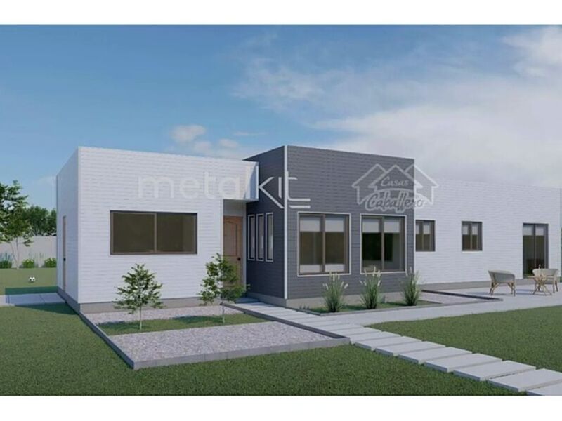Modelo Casa Prefabricada 95m2 Santiago
