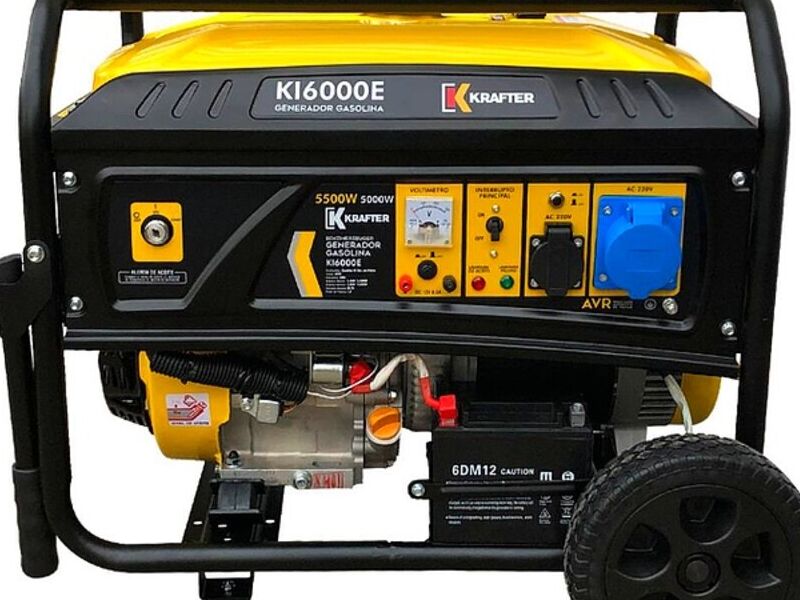 Generador Gasolina KRAFTER KI6000E