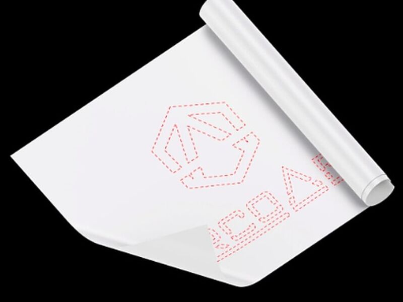 Tela con Adhesivo PVC Troquelado Por MT2