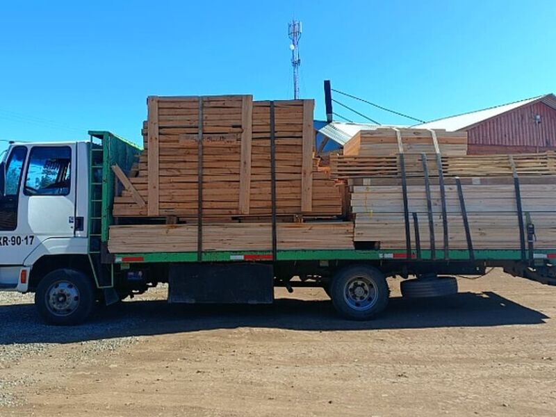 Servicio transporte materiales Chile 