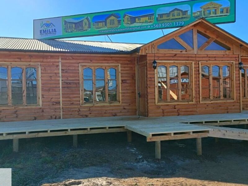 Casas prefabricada madera 88 mt2 Calama 