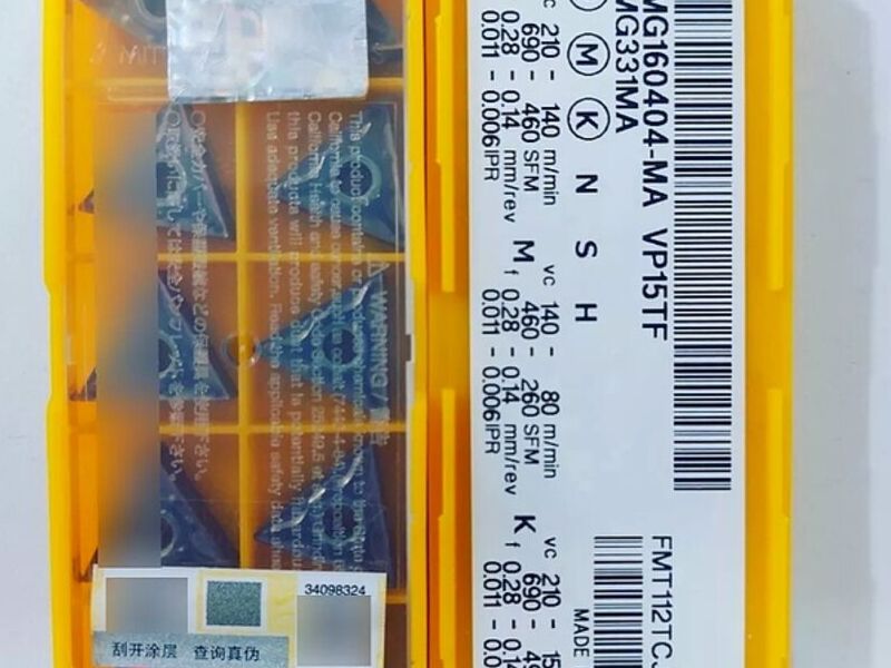 Set Inserto Corte Torno VP15TF CHILE