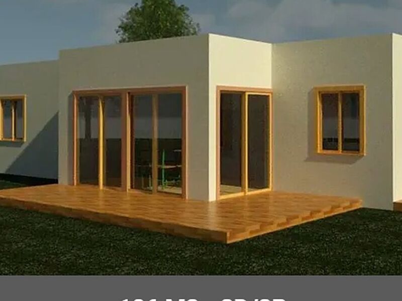 Casas modular 106 m2  Chile 