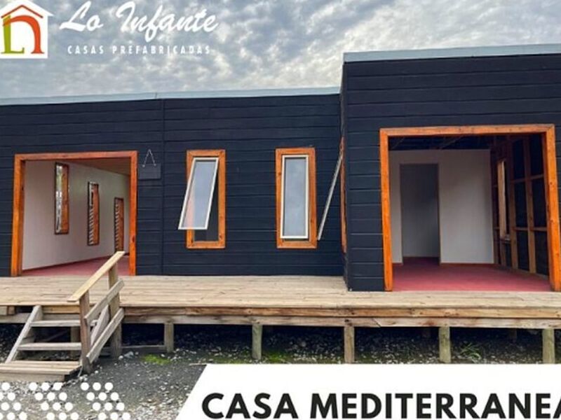 CASA MEDITERRANEA PREFABRICADA 58.5 M2 CHILE 