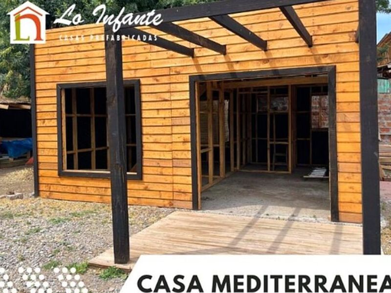CASA MEDITERRANEA PREFABRICADA 30 M2 CHILE 