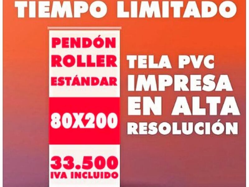 Pendón Roller Chile
