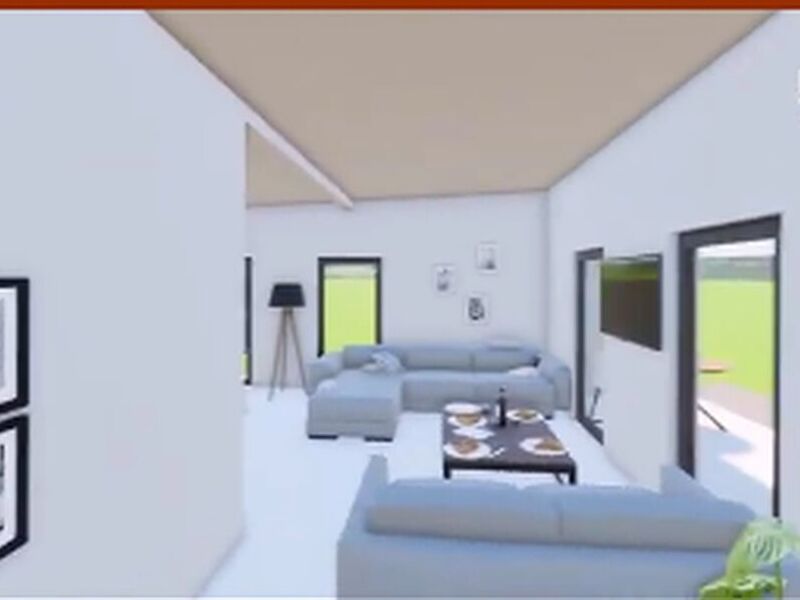 Casas modulares madera 85.4 m2  Chile 