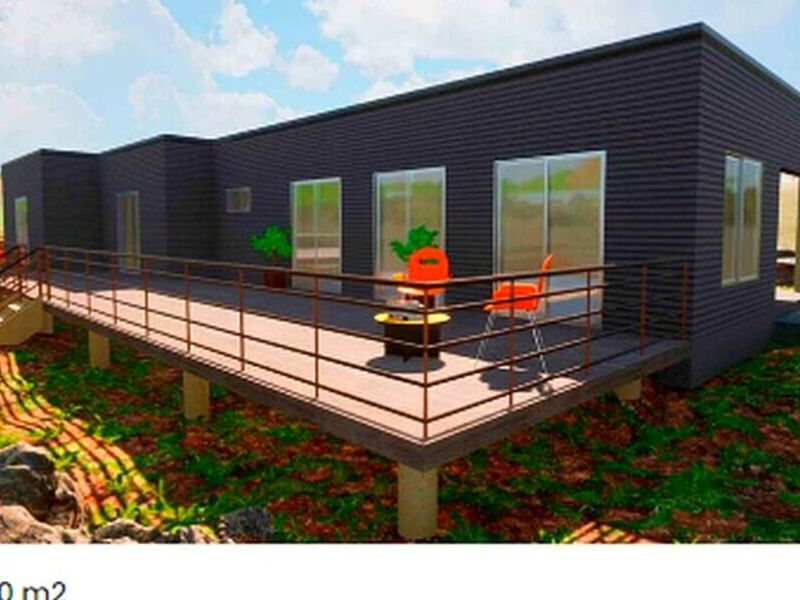 Casa prefabricada madera 170 m2   Chile 