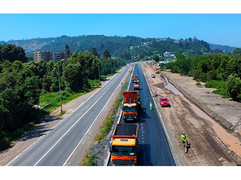Gestión proyectos viales  Chile 