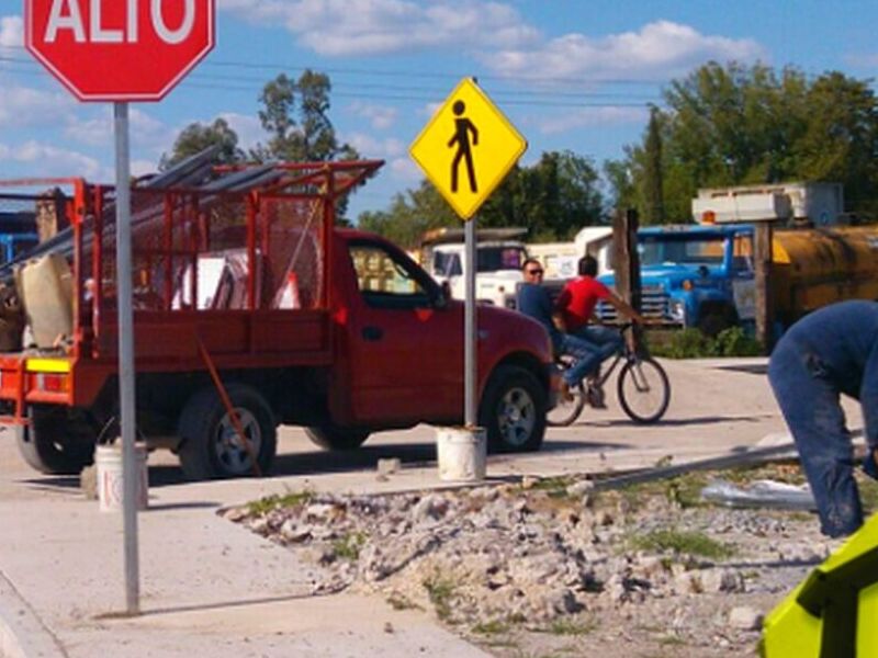 Instalación señalamiento vial Chile 