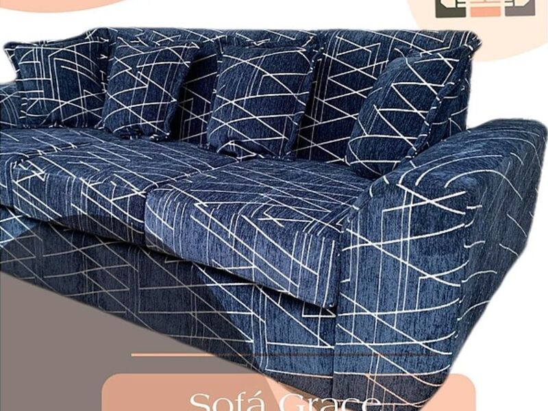 Sofa Grace Azul Chile 