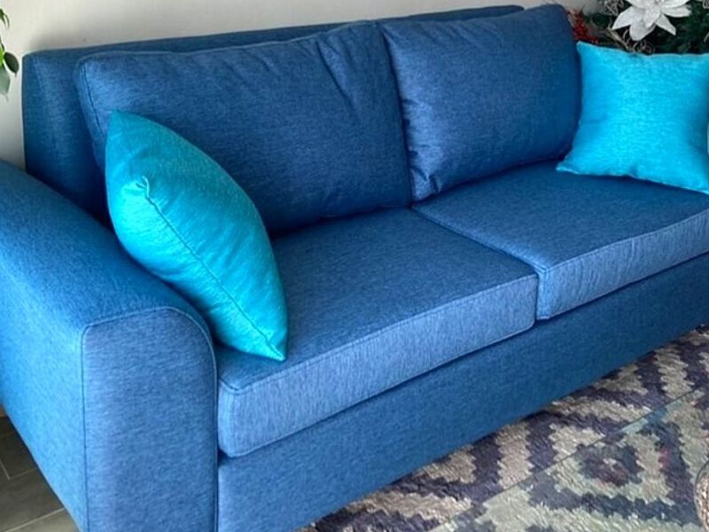 Sofa Azul Oscuro Chile