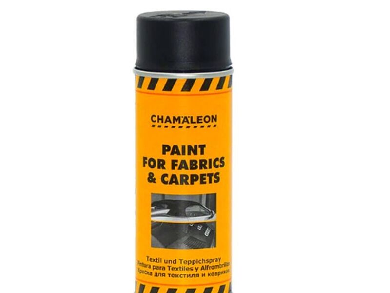 Pintura telas techos spray negro 400 ml